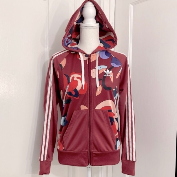 Adidas X Rita Ora Paint By Numbers Rare Zip Up Hoodie Jacket - Us Size Small